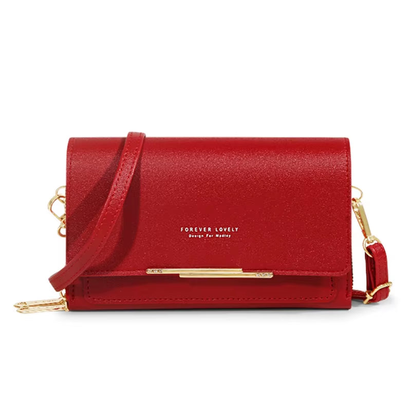 Women'S Wallet Korean Handbag Multi Card Large Capacity Casual Shoulder Bag Mobile Phone Packet Fashion New Style