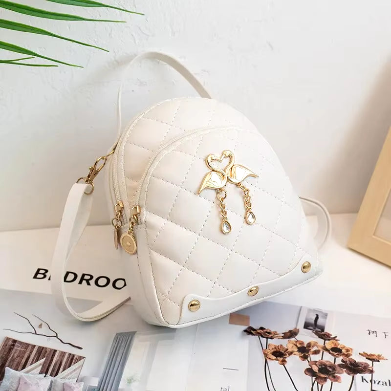 Women Fashion Backpack Ins New Style Female Handbag Leisure Mini Fashion Women Backpacks Phone Packs Mini Backpack