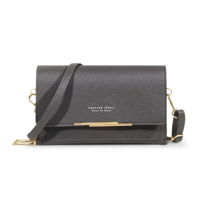 Women'S Wallet Korean Handbag Multi Card Large Capacity Casual Shoulder Bag Mobile Phone Packet Fashion New Style