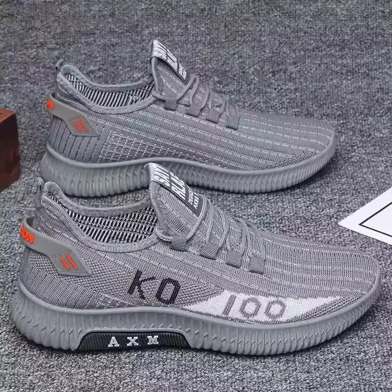 Soft Soled Spring and Autumn Old Cloth Shoes Breathable Mesh Shoes Non-Slip Wear-Resistant Casual Low-Top Shoes Work Shoes