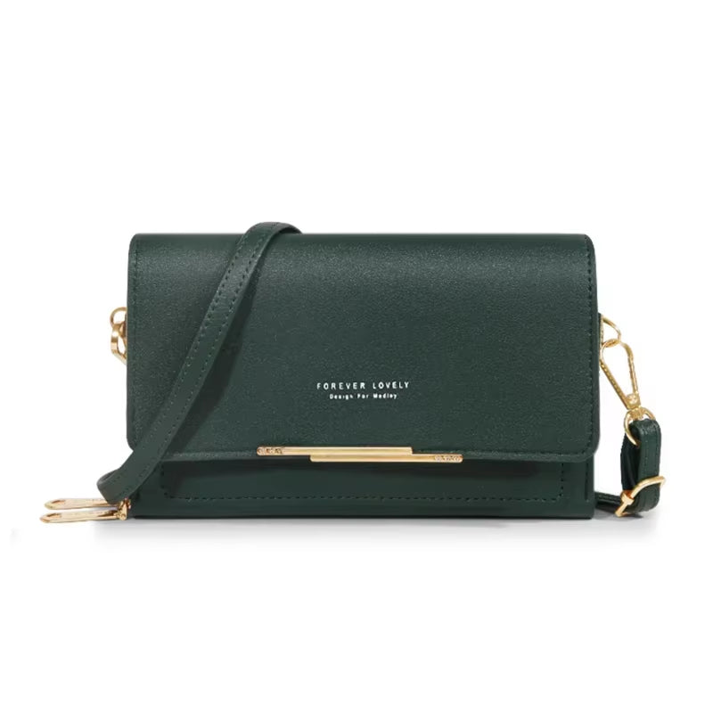 Women'S Wallet Korean Handbag Multi Card Large Capacity Casual Shoulder Bag Mobile Phone Packet Fashion New Style