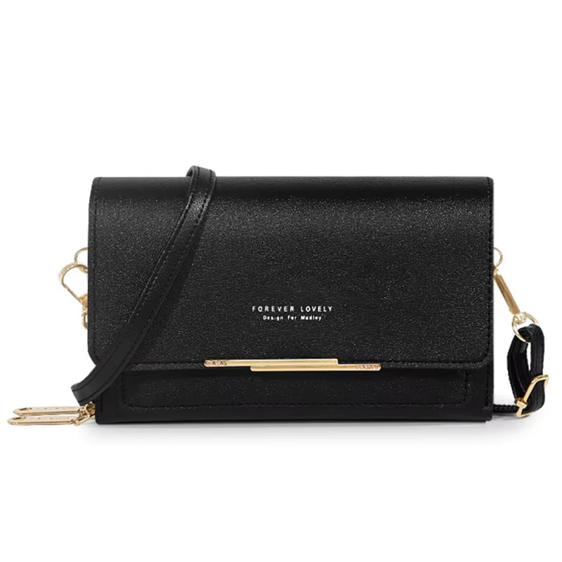 Women'S Wallet Korean Handbag Multi Card Large Capacity Casual Shoulder Bag Mobile Phone Packet Fashion New Style