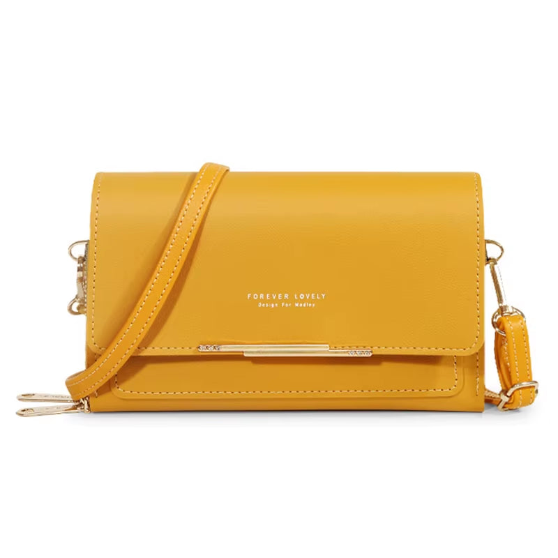 Women'S Wallet Korean Handbag Multi Card Large Capacity Casual Shoulder Bag Mobile Phone Packet Fashion New Style