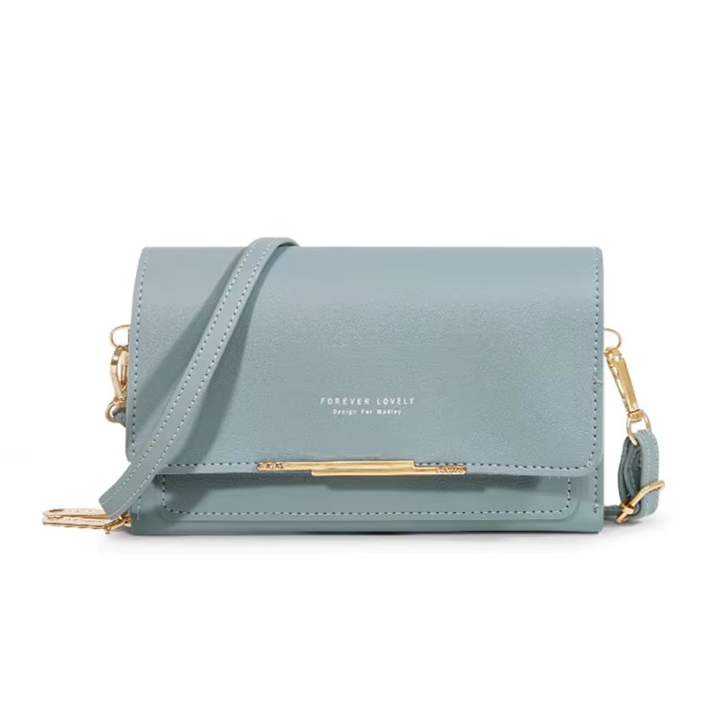 Women'S Wallet Korean Handbag Multi Card Large Capacity Casual Shoulder Bag Mobile Phone Packet Fashion New Style