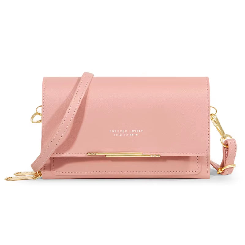 Women'S Wallet Korean Handbag Multi Card Large Capacity Casual Shoulder Bag Mobile Phone Packet Fashion New Style
