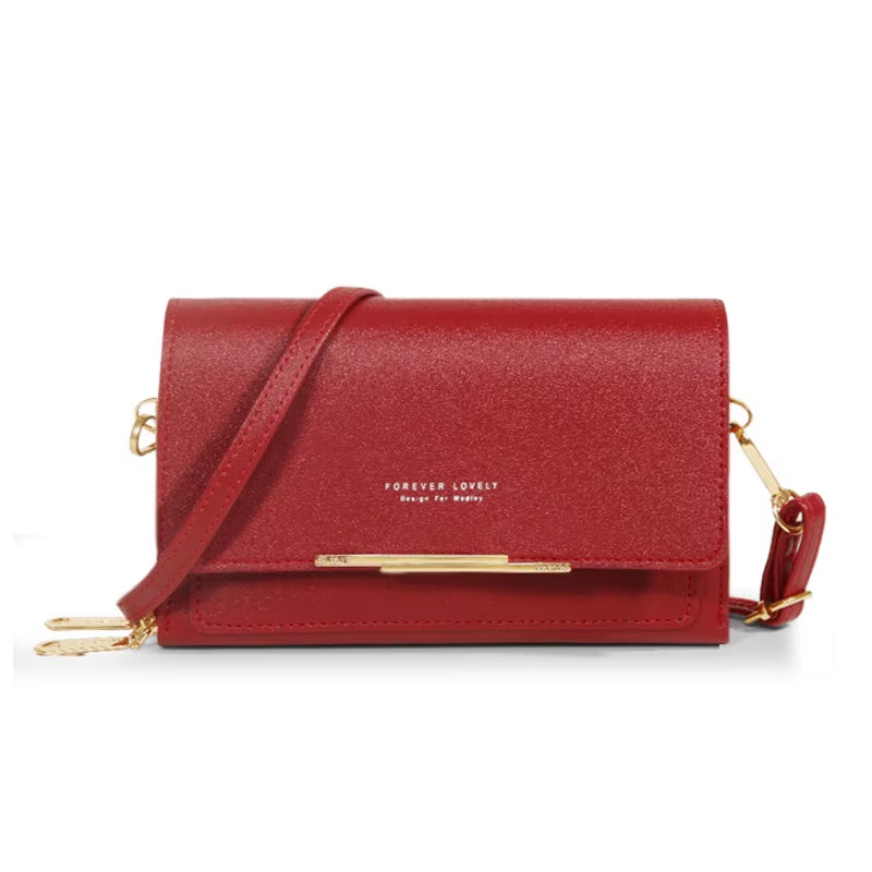 Women'S Wallet Korean Handbag Multi Card Large Capacity Casual Shoulder Bag Mobile Phone Packet Fashion New Style