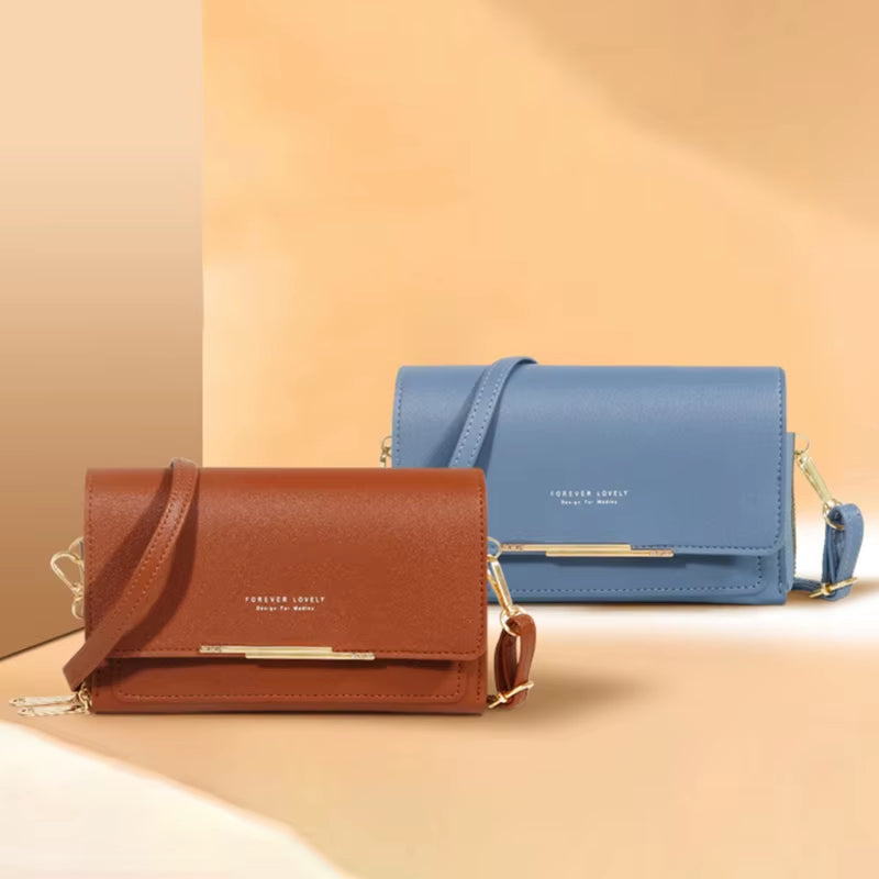 Women'S Wallet Korean Handbag Multi Card Large Capacity Casual Shoulder Bag Mobile Phone Packet Fashion New Style