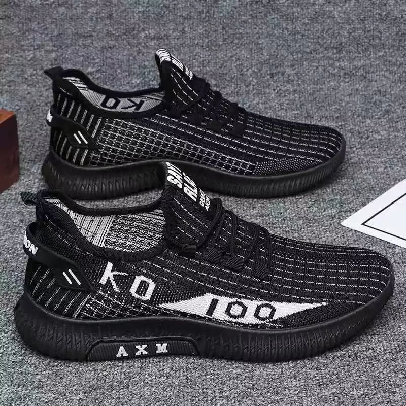 Soft Soled Spring and Autumn Old Cloth Shoes Breathable Mesh Shoes Non-Slip Wear-Resistant Casual Low-Top Shoes Work Shoes