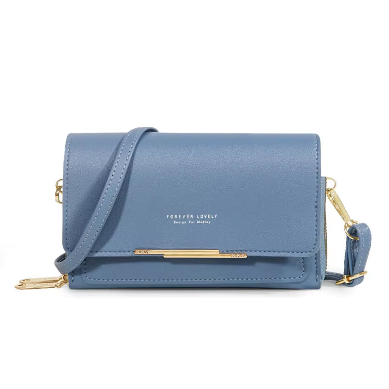 Women'S Wallet Korean Handbag Multi Card Large Capacity Casual Shoulder Bag Mobile Phone Packet Fashion New Style